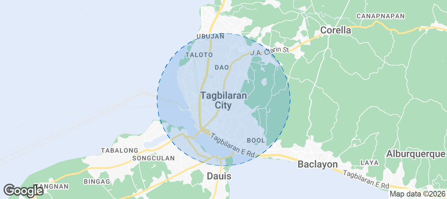 City of Tagbilaran (Capital) Airbnb map